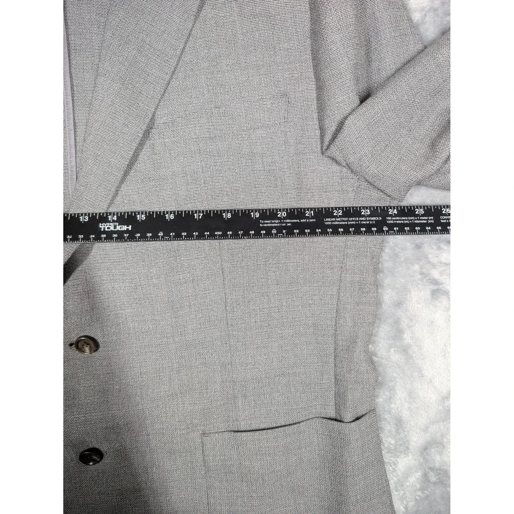 Bonobos Sport Coat Mens 48R Gray Italian Wool Slim Fit Marzotto Jacket